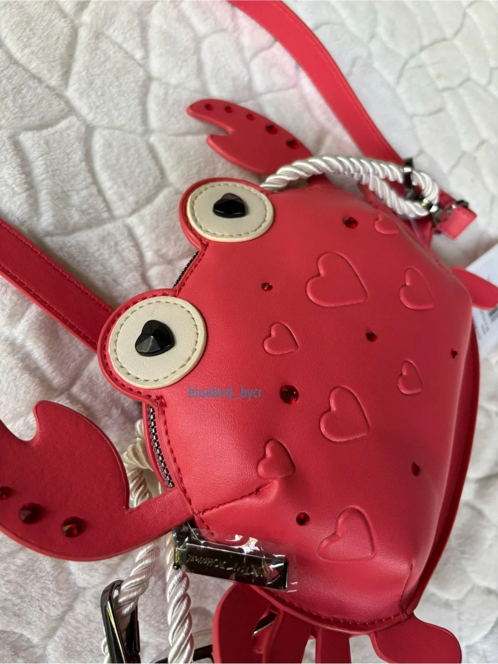 Betsey Johnson XOCRABBY Crab Crossbody Bag - Picture 7 of 8